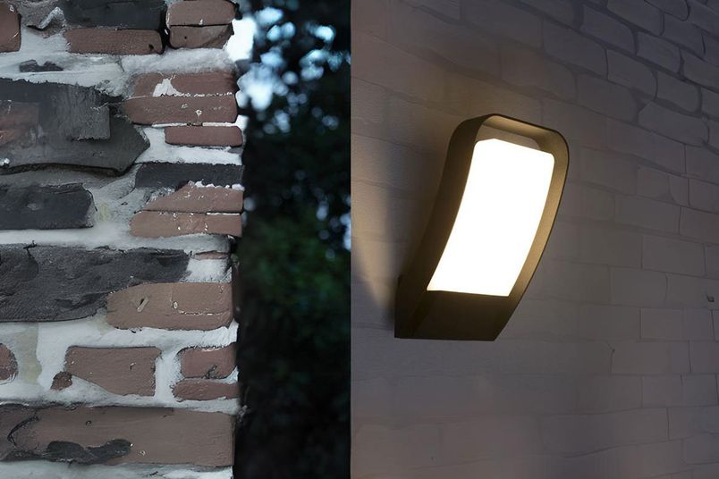 Vega exterior wall lights are highly customizable and seamlessly blend into garden aesthetics.