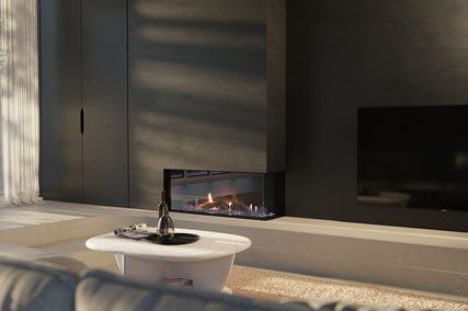 Gas fireplaces – DN Corner and Peninsula