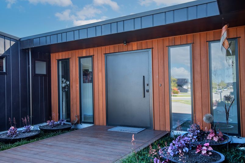 Parkwood Doors' Thermtek aluminium doors are thermally enhanced.