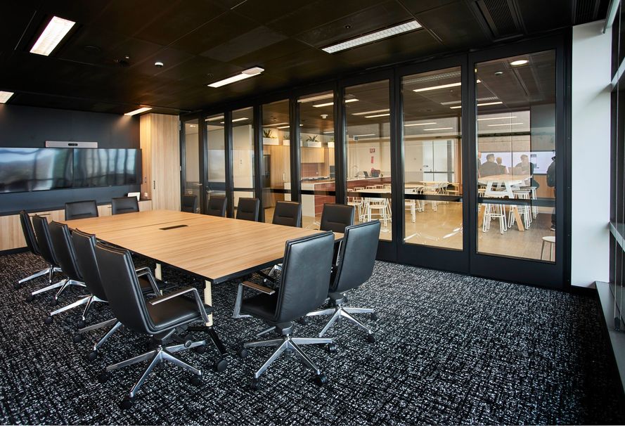 Konnect double glazed operable walls at Data#3 office