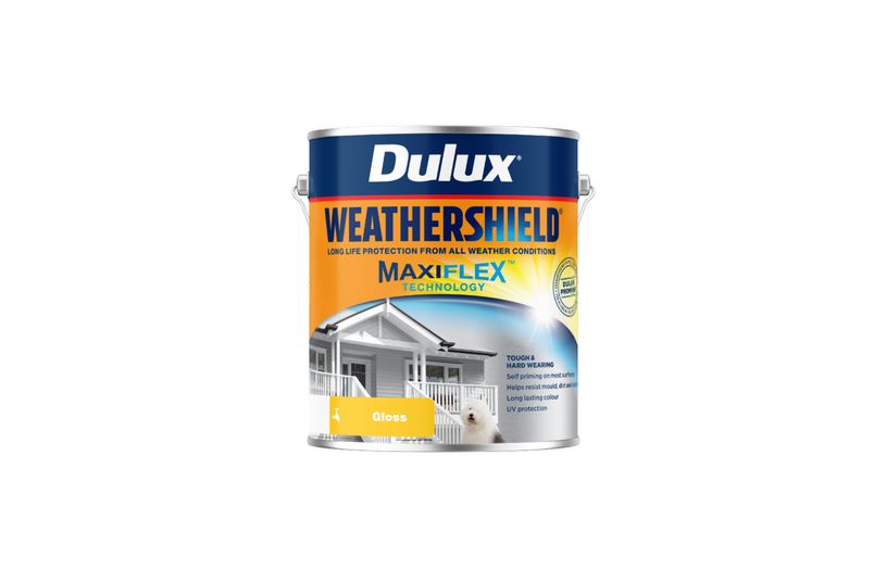 Dulux Weathershield in Gloss.