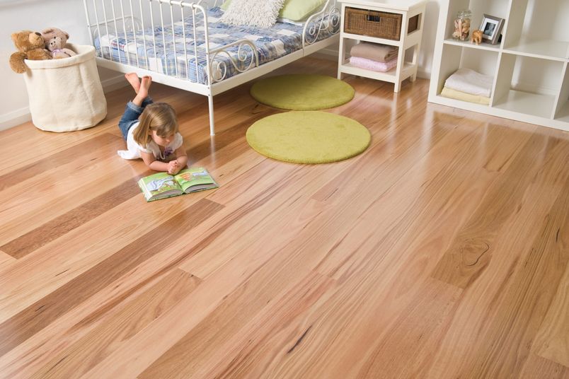 Pentarch Forestry™ Premier Solid Overlay Flooring™ in Stringybark. Credit: SE Timber.