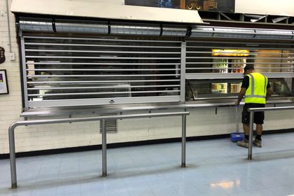 Security shutters supplied for Woolworths depot in Yennora