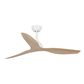 The Fanco Eco Style ceiling fan in white with beech blades.