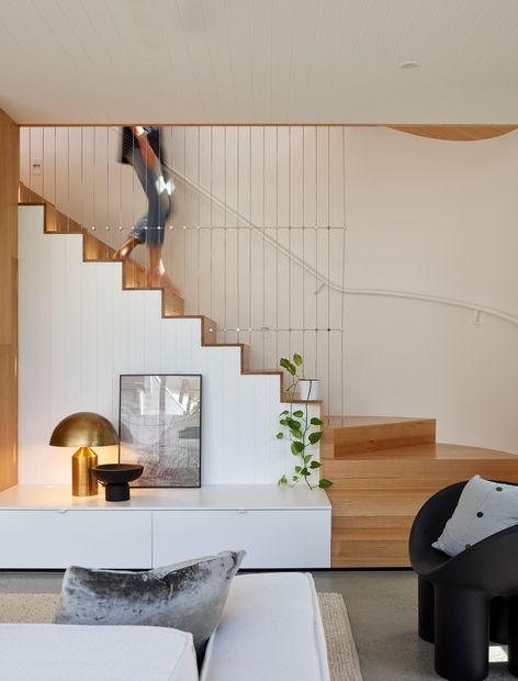 Timber staircases – GoodWood Victorian ash by Australian Sustainable ...