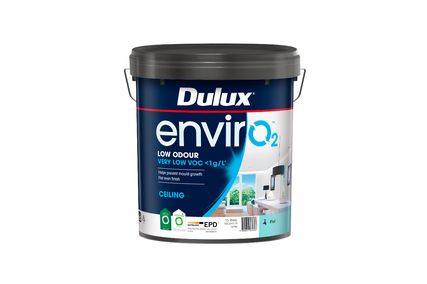 Interior ceiling paint – Dulux envirO2 Ceiling Flat